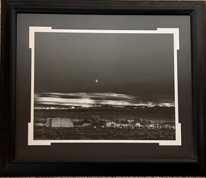 Ansel Adams Framed Photo Print - 'Moonrise, Hernandez, New Mexico'