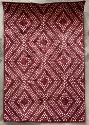 Red Accent Rug By Maples Rugs