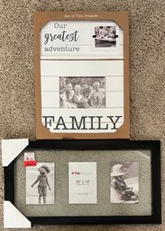Pair Of Family Picture Frames