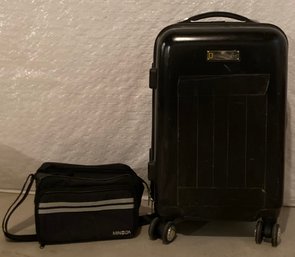 Pair Of Luggage Including National Geographic Case And Minolta Shoulder Bag
