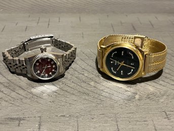 Mens Watches Including Longine Electra Windomatic And Faux Rolex