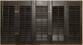 Group Of 5 Panel Shutters