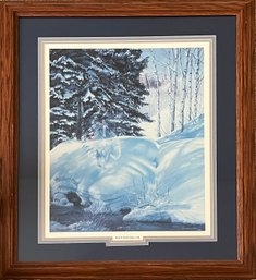 Many Winters I Am, Framed Print By Julie Kramer Cole 140/950