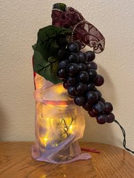 Light Up Decorative Wine Bottle