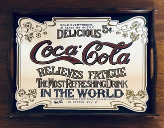 Vintage Coca Cola Mirrored Tray