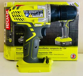 Ryobi HJP003 12V Drill Driver With 18 Volt Battery Charger