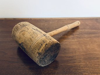 Vintage Wooden Mallet