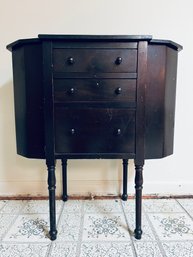 Vintage Martha Washington Wooden Sewing Cabinet- No Brand Mark