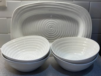 Sophie Conran For Portmeirion Bowls And Platter