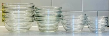 Lot Of Glass Bowls 14 PC