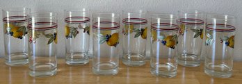 Set Of 8 Corelle Drinking Glasses