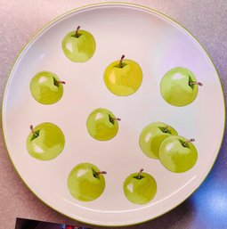 ESTE CE Green Apples Design Fruit Bowl