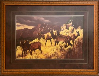 Greg Beecham - 'Above The Fruited Plain' - Framed Art Print