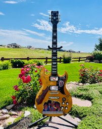 Epiphone SG Guitar Signed By The Rolling Stones ( Mick Jagger, Keith Richards,Ron Wood & Charlie Watts ) W/COA