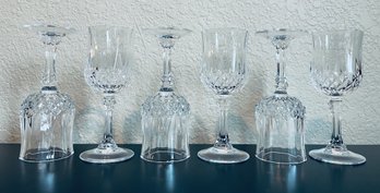 Cristal D'arques Longchamp Glasses