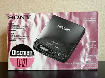 Vintage SONY D121 Discman Compact Disc