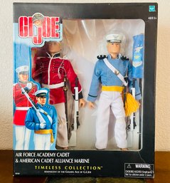 G.I. Joe Air Force Academy Cadet & American Cadette Alliance Marine Timeless Collection Figures