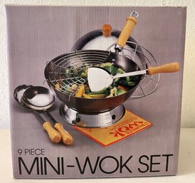 9pc Mini Wok Set - NIB