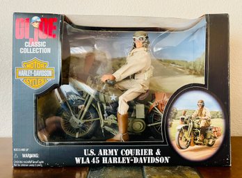 G.I. Joe Adult Collectible U.S. Army Courier & WLA Harley Davidson