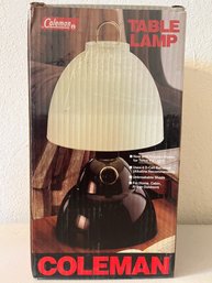 Coleman Table Lamp In Original Packaging
