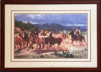 Jason Rich - 'Before The Storm' - Framed Art Print Signed And Numbered With COA