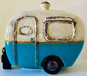 RV Ceramic Cookie Jar