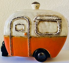 Ceramic RV  Cookie Jar