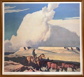 Maynard Dickson - 'Open Range' - Framed Art Print