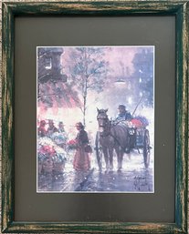 G. Harvey - 'Lady's Choice' - Framed Art Print - Signed By Artist