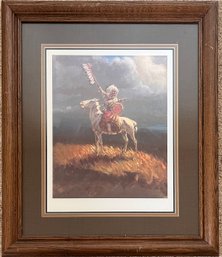 Wieghorst - Sioux Warrior Chief - Framed Art Print