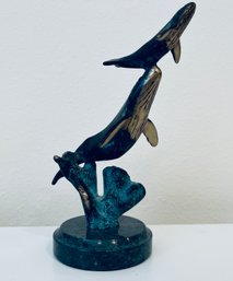 Small Whale Figurine Statue