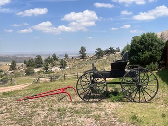 Late 19th Century Horse-Drawn Open Buggy