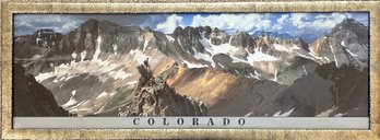 Framed Art Print Of The San Juan Mountains In Colorado