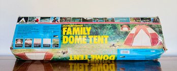 American Camper Family Dome Tent - 11' X 9' X 6' Interior, Brick And Beige Color - In Original Packaging