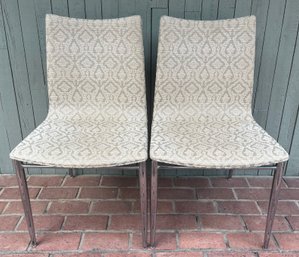 Pair Of Vintage Mid Century Modern Loewenstein Dining Chairs 1 Of 3