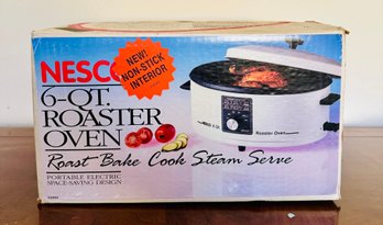 Nesco 6qt Electric Roaster Oven In Original Packaging