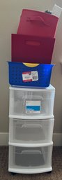Plastic Storage Container And Bins