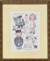 Trips Around The World, Dolly Dingles Framed Art