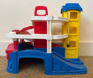 Vintage Fisher Price Parking Garage