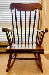 Vintage Tell City Arrow Back Rocking Chair