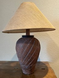 Spiral Ceramic Table Lamp