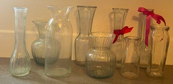 Collection Of Glass Vases