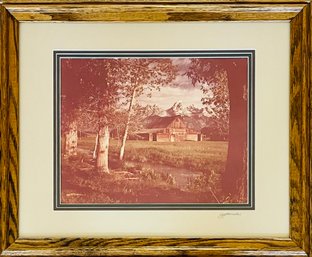 John Gavrilis Signed Original Photograph In Frame