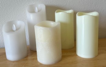 Lot Of Plastic LED Light Candles