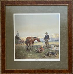 CM Russell - 'Pardners' Framed Art Print