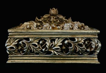 Ornate Relief Trinket Box