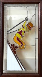 Stained Glass Skier