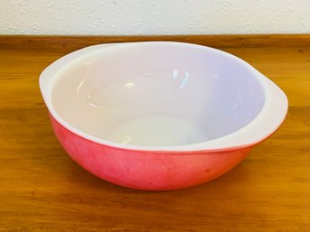 Vintage Pink Flamingo Pyrex Bowl