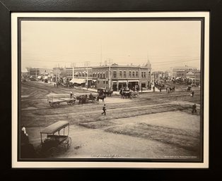 College Avenue, Ft. Collins 1905 Print