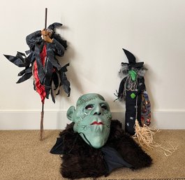 Halloween Witch And Ghoul Decor